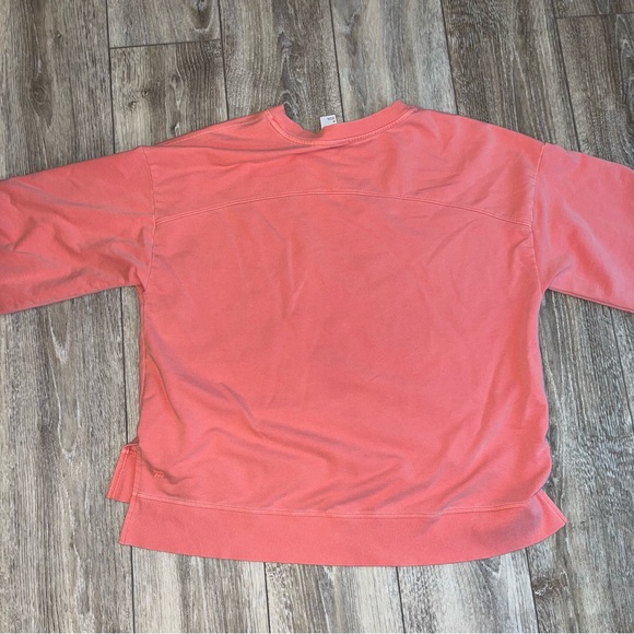 All In Motion Size XL Sweatshirt Crewneck Pullover Pink French Terry Womens - Picture 2 of 6